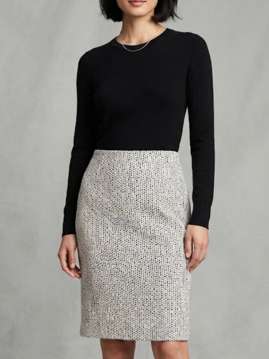 J. Crew Dresses & Skirts - J. Crew No. 2 Pencil Skirt – Size 6. Cotton/Linen. Vintage. Rare!